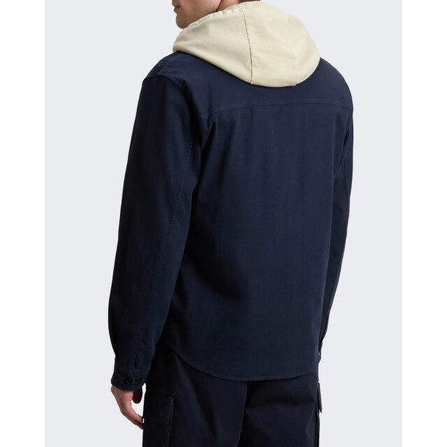 Woolrich Heren linen blend safari overshirt g CFWOOS2036MRUT5288-3989 large