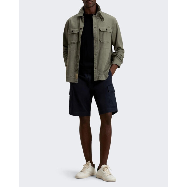 Woolrich Heren linen blend safari overshirt g CFWOOS2036MRUT5288-6667 large