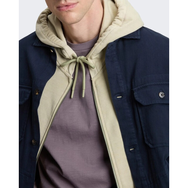 Woolrich Heren linen blend safari overshirt g CFWOOS2036MRUT5288-3989 large