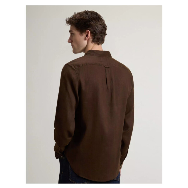 Woolrich Linen shirt lange mouw overhemden cfwosi2013mrut5284 CFWOSI2013MRUT5284 large