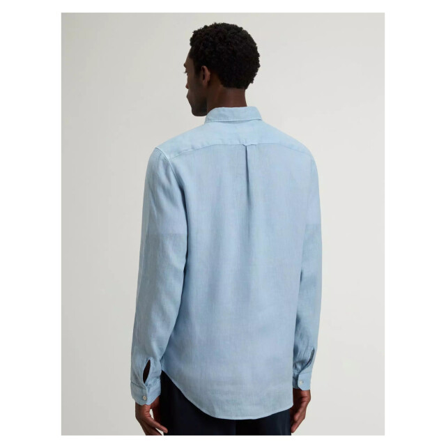 Woolrich Linen shirt lange mouw overhemden cfwosi2013mrut5284 CFWOSI2013MRUT5284 large