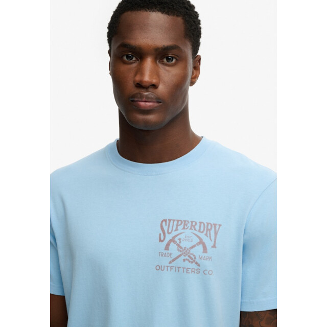 Superdry Outdoor moutain relaxed tee licht 5339.31.0006 large