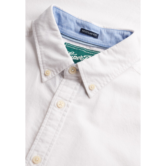 Superdry Oxford overhemd ss off-white 5319.02.0007 large