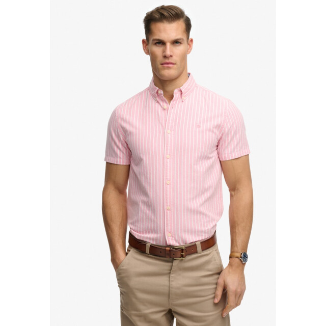 Superdry Oxford overhemd ss dessin 5319.69.0002 large