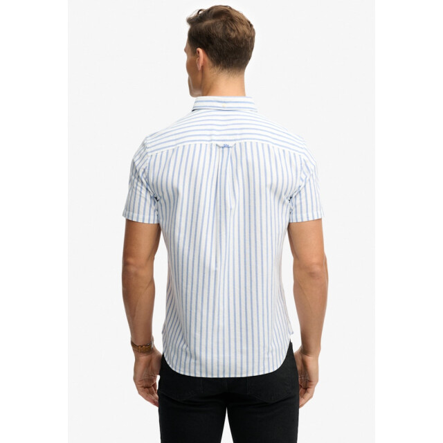 Superdry Oxford overhemd ss dessin 5319.09.0033 large