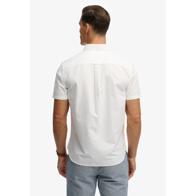 Superdry Oxford overhemd ss off-white 5319.02.0007 large