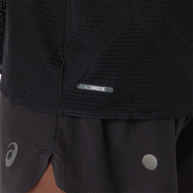 Asics metarun ss top hardloop t-shirt korte mouw zomer heren - 074862_990-L large