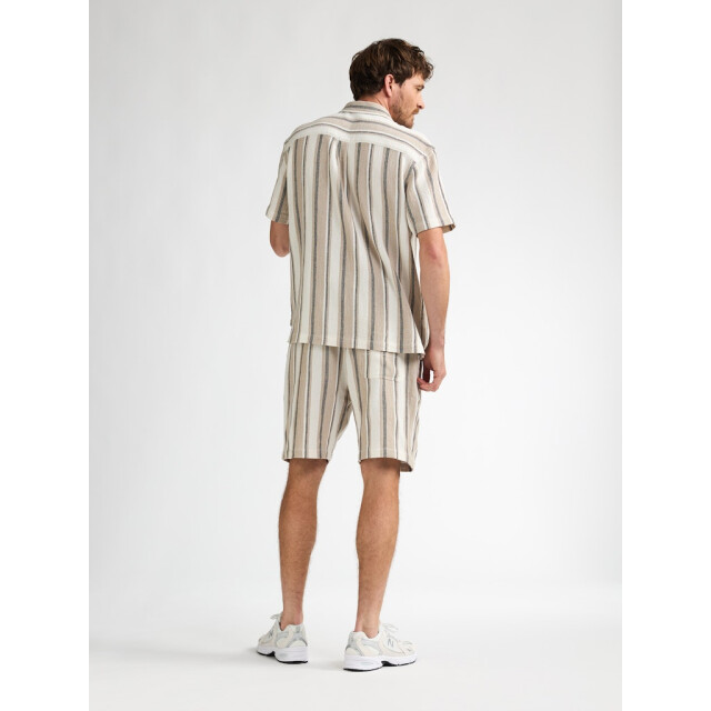 Petrol Industries Men shirt short sleeve aop ecru dessin 5319.08.0028 large