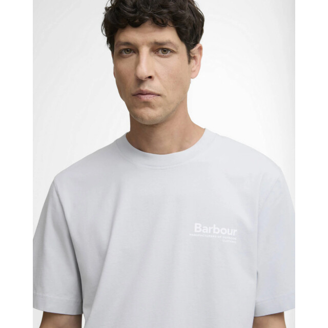 Barbour wildfell relaxed graphic t-shirt mts1551 bu21 blue haze 05011.240.0214 large