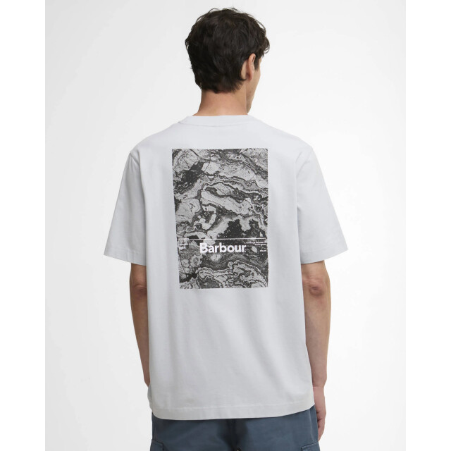 Barbour wildfell relaxed graphic t-shirt mts1551 bu21 blue haze 05011.240.0214 large