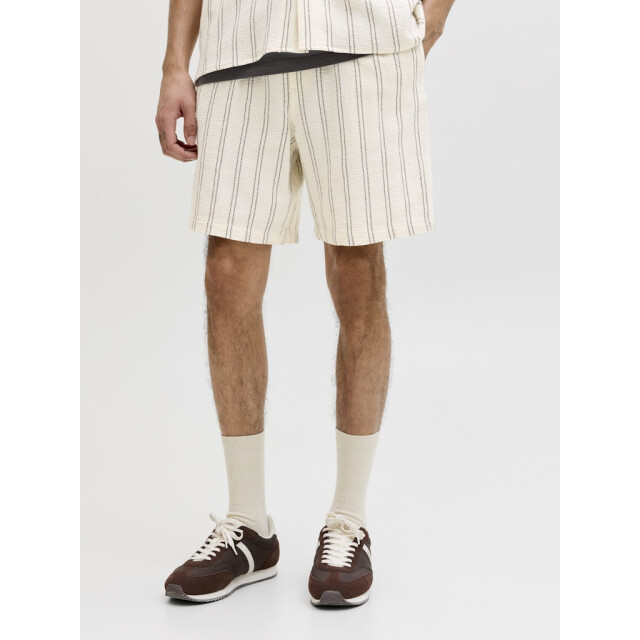 Jack & Jones jpstjaiden coba stripe jog shorts r 12274413 antique white 05413.100.0019 large
