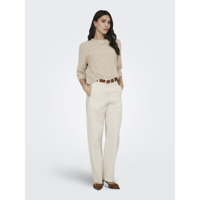 Jacqueline de Yong Jdyselma hw barrel pants beige 4109.05.0061 large