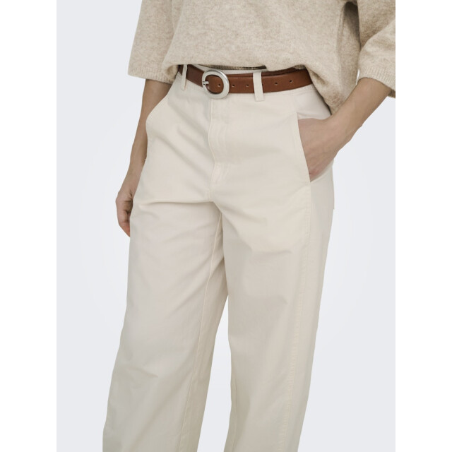Jacqueline de Yong Jdyselma hw barrel pants beige 4109.05.0061 large