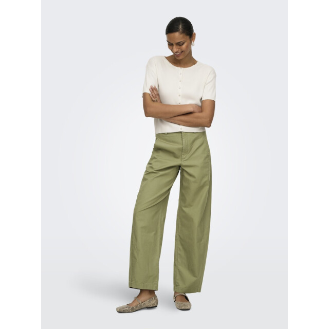 Jacqueline de Yong Jdyselma hw barrel pants army 4109.26.0066 large