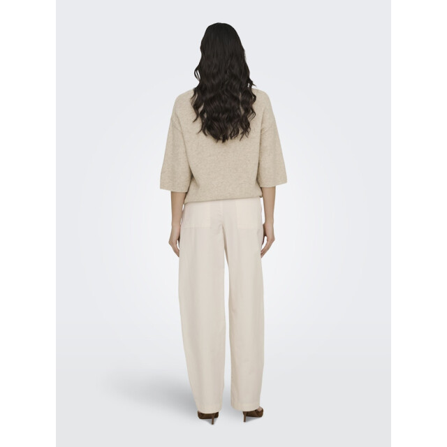 Jacqueline de Yong Jdyselma hw barrel pants beige 4109.05.0061 large