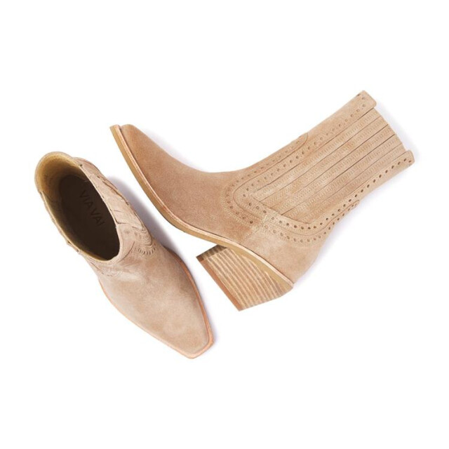 Via Vai 57087-03-212 Enkellaarzen Beige 57087-03-212 large