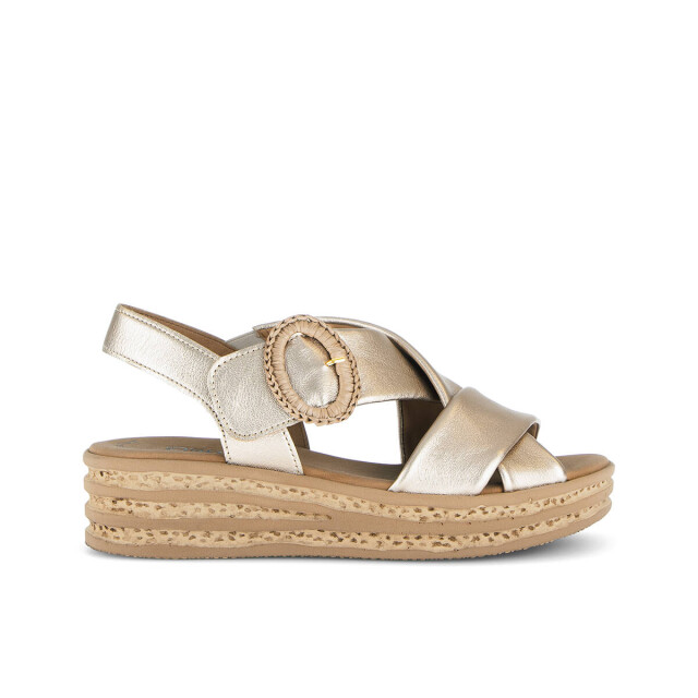 Gabor Gabor Sandalen met hak 84.556.62 Sandalen Goud Gabor Sandalen met hak 84.556.62 large