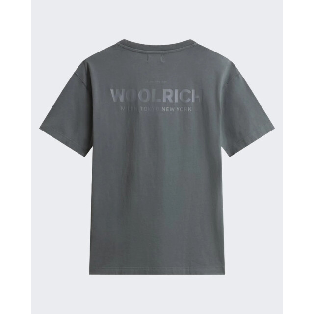 Woolrich Heren cotton graphic t-shirt CFWOTE2010MRUT5334-1915 large