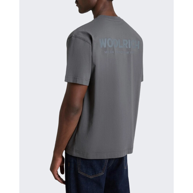 Woolrich Heren cotton graphic t-shirt CFWOTE2010MRUT5334-1915 large