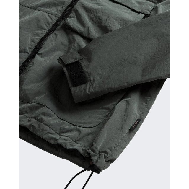 Woolrich Heren shiny nylon hooded jacket CFWOOU2150MRUT5398-6668 large