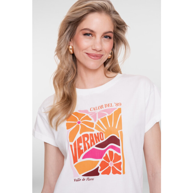 Geisha T-shirt ''verano'' off-white 4339.02.0210 large