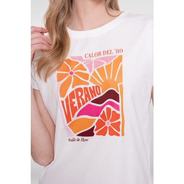 Geisha T-shirt ''verano'' off-white 4339.02.0210 large