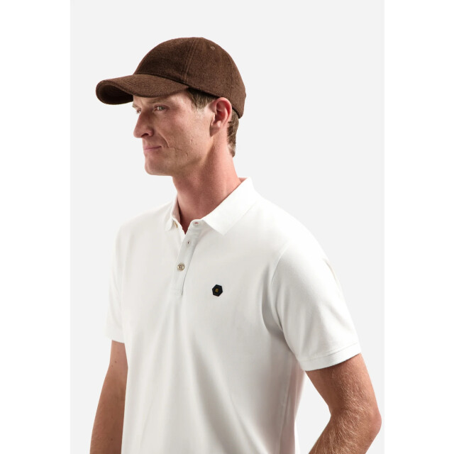 No Excess Heren polo n3801 010 white NoExcess Polo N3801 010White large