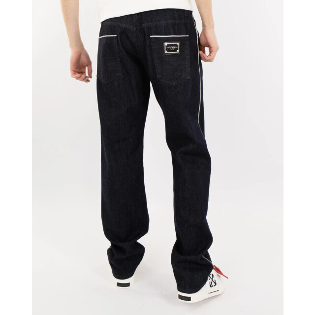 Dolce and Gabbana Heren selvedge denim brandedtag blau GP04KD / G8KF1-S9001 large