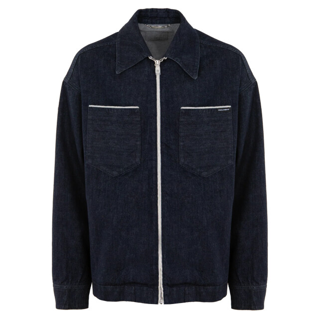 Dolce and Gabbana Heren selvedge denim zipper G9AUBD / G8KF1-S9001 large