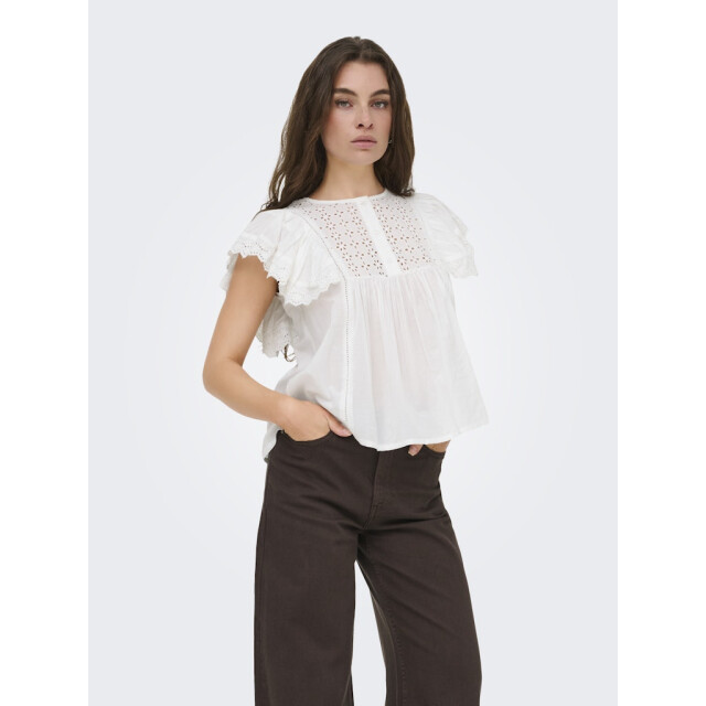 Jacqueline de Yong Jdysigga ss top wvn off-white 4382.02.0153 large
