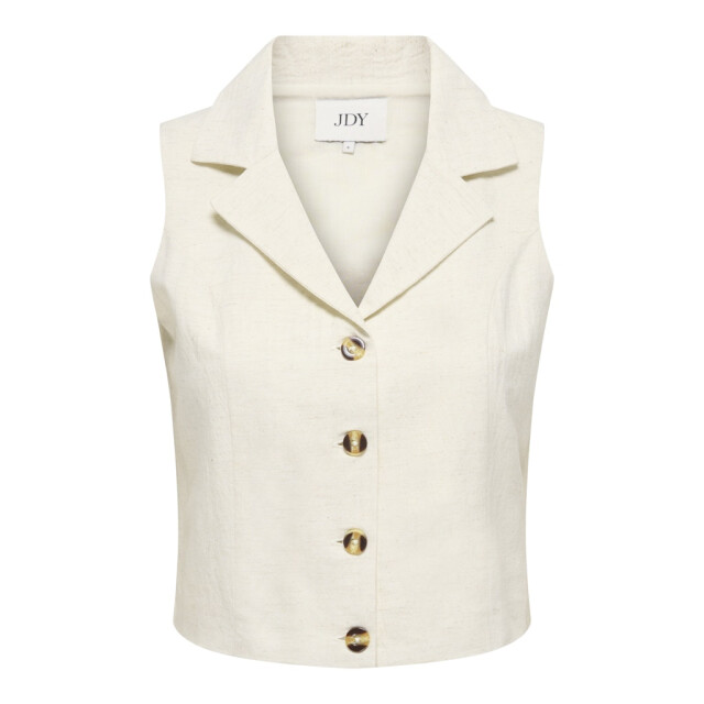 Jacqueline de Yong Jdymilan linen sl waistcoat tlr beige 4259.05.0019 large