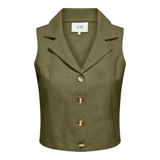 Jacqueline de Yong Jdymilan linen sl waistcoat tlr - 4259.20.0004 large