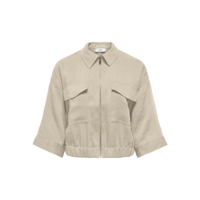 Jacqueline de Yong Jdyfinn 34 bomber wvn beige 4279.05.0035 large