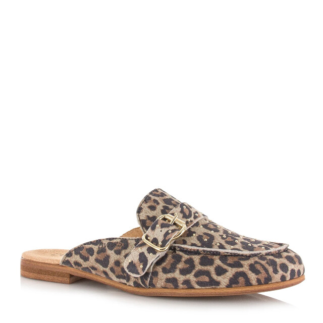 DWRS Label Jasper leopard muiltjes muiltjes dames 28562-02 8808 large