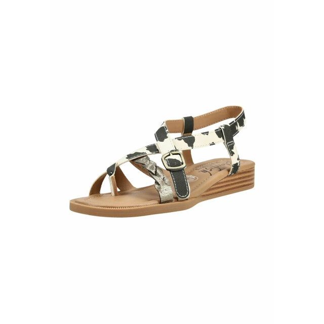 Blowfish Malibu April j7625s3202 cow print/bronze J7625S3202 large