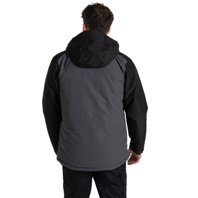 Craghoppers Heren expert thermic geïsoleerd jack UTCG1793_greyblack large