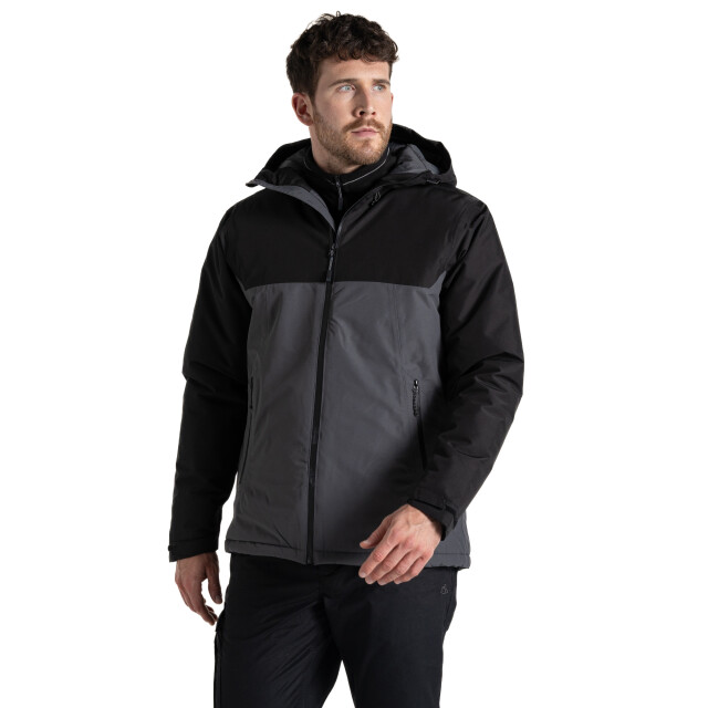 Craghoppers Heren expert thermic geïsoleerd jack UTCG1793_greyblack large