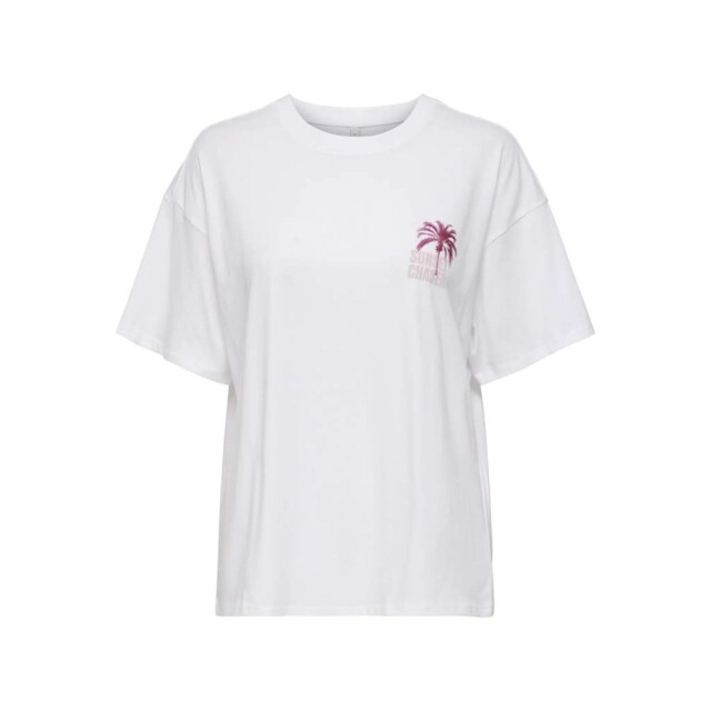 Only Onlmila s/s print box jrs bright white/mila ro 15372177-190858008 large