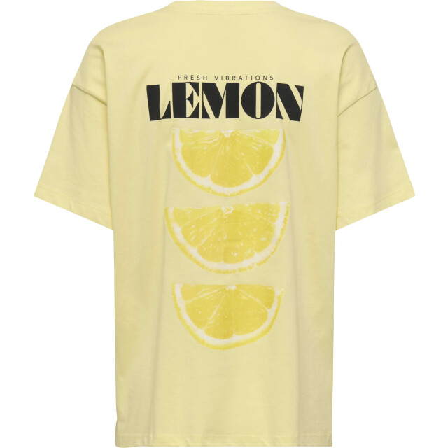 Only Onlvivvi s/s lovely top jrs sunlight/lemon exoti 15346761-290575095 large