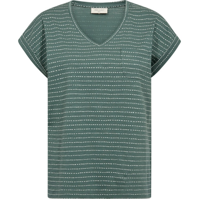 Free Quent Fqviva tee dark forest green 207665-dark forest large