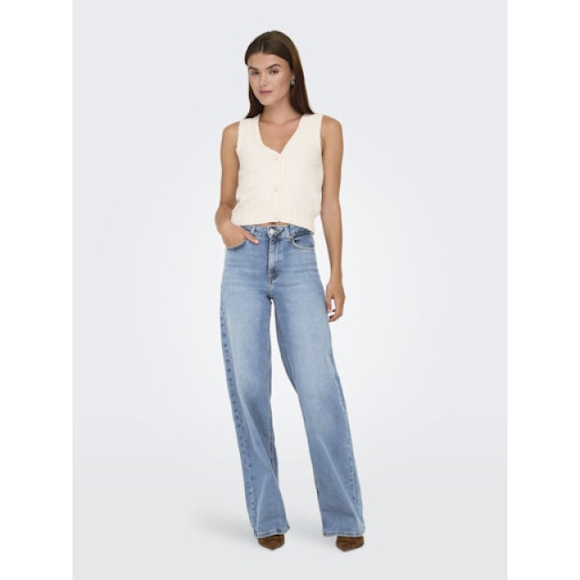 Only onlmadison blush hw wide dnm cro371 15282975 light blue denim 06511.260.0060 large
