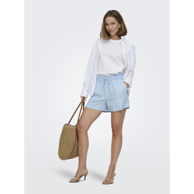 Only onlcharis life pull up shorts wvn c 15363954 light blue denim 06902.210.0003 large