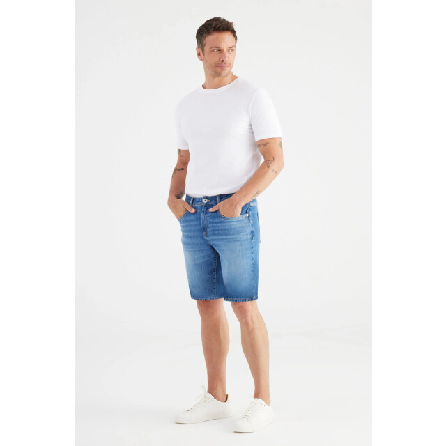 Cup of Joe Jeans short magnus medium blue COJ KorteJeans Magnus MediumBlue large