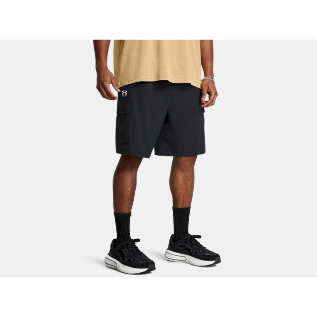 Under Armour ua vibe woven cargo short-blk sportbroek heren - 074833_990-L large