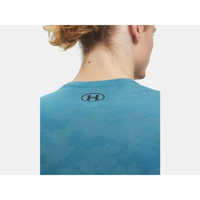 Under Armour ua tech vent jcqrd ss-blu training t-shirt korte mouw heren - 074845_200-L large