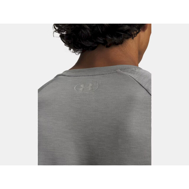 Under Armour ua tech textured ss-grn training t-shirt korte mouw heren - 074843_300-L large