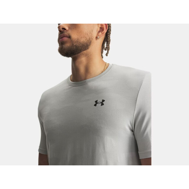 Under Armour ua vanish elite smls ss camo-gry training t-shirt korte mouw heren - 074851_900-L large