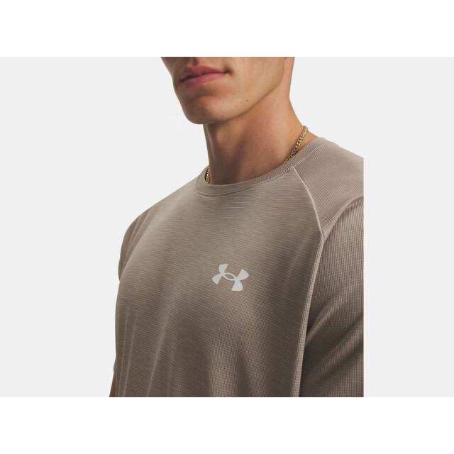 Under Armour ua tech textured ss-brn training t-shirt korte mouw heren - 074835_800-L large
