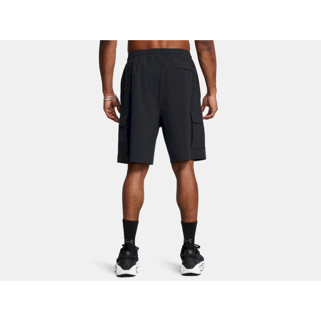 Under Armour ua vibe woven cargo short-blk sportbroek heren - 074833_990-L large