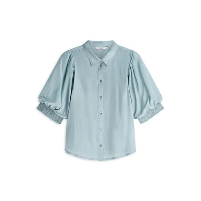 Summum 2s3485-12370 431 blouse viscose cotton glacierblue 2s3485-12370 431 large